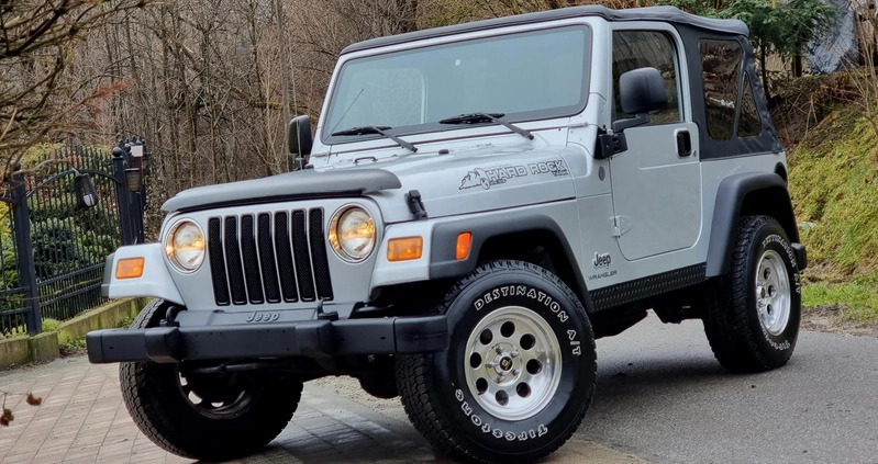 Jeep Wrangler cena 72600 przebieg: 223000, rok produkcji 2004 z Dynów małe 742